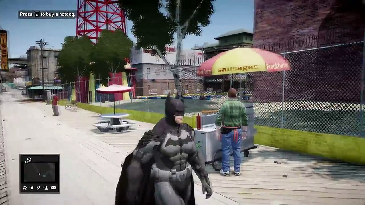 ARKHAM ORIGINS BATMAN VS RED HULK - EPIC SUPERHEROES BATTLE - GTA IV