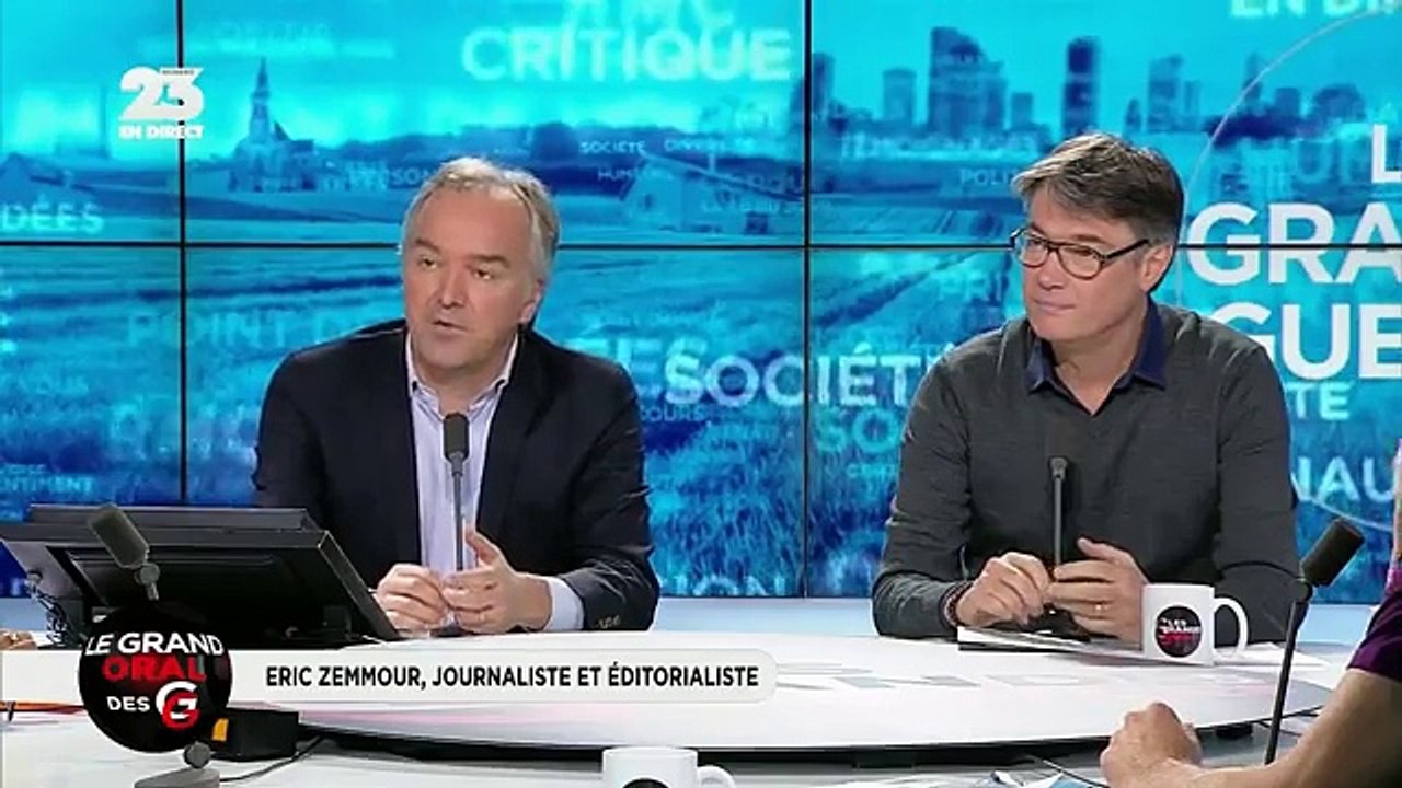 Zemmour aux Grandes Gueules RMC 21-11-2016