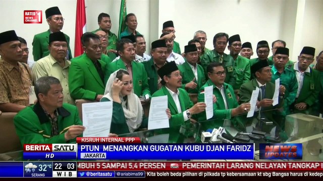 PTUN Menangkan Gugatan PPP Kubu Djan Faridz