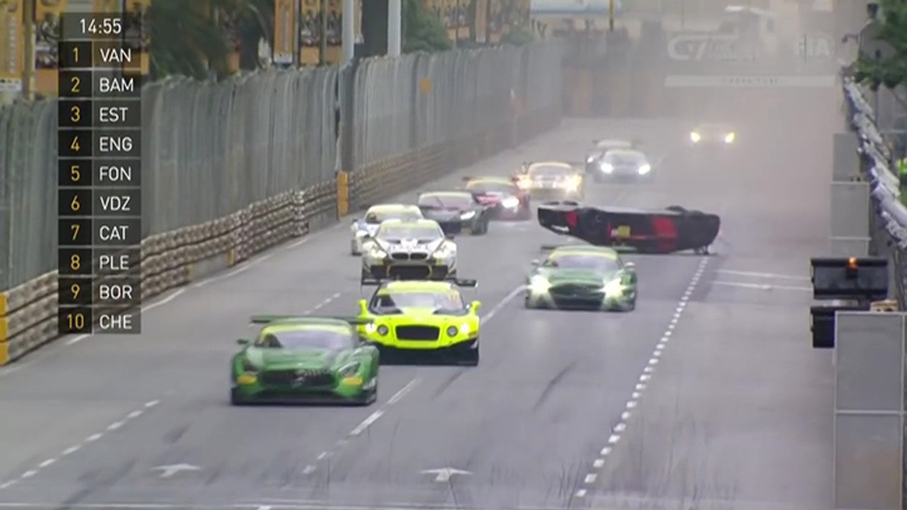 L'accident de Vanthoor lors de la seconde édition de la Coupe du Monde FIA GT