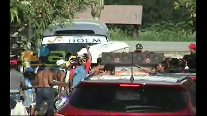Lo que sucedió en el cementerio de La Romana mientras enterraban supuesto delincuente