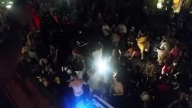 Uber Driver Pulls Gun on Rowdy Halloween Crowd