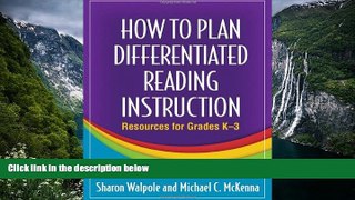 Deals in Books  How to Plan Differentiated Reading Instruction: Resources for Grades K-3 (Solving