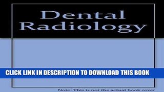 [DOWNLOAD] EPUB Dental Radiology Audiobook Free