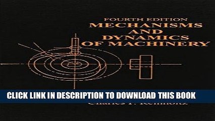 [DOWNLOAD] EPUB Mechanisms and Dynamics of Machinery Audiobook Free