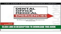 [DOWNLOAD] EPUB Lexi-Comp s Dental Office Medical Emergencies: A Manual of Office Response