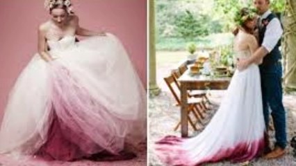 very unique and bautiful wedding gowns