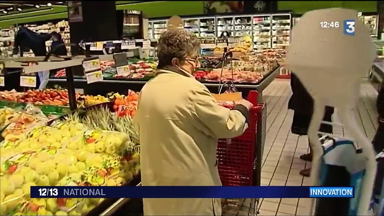 Supermarchés : un robot pour porter les courses