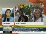 Colombianos testigos del asesinato de guerrilleros temen por sus vidas