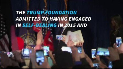 Donald Trump’s Foundation admits to self-dealing in IRS filing