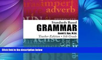 Big Sales  Standards Based Grammar: Grade 5: Teacher s Edition  Premium Ebooks Online Ebooks
