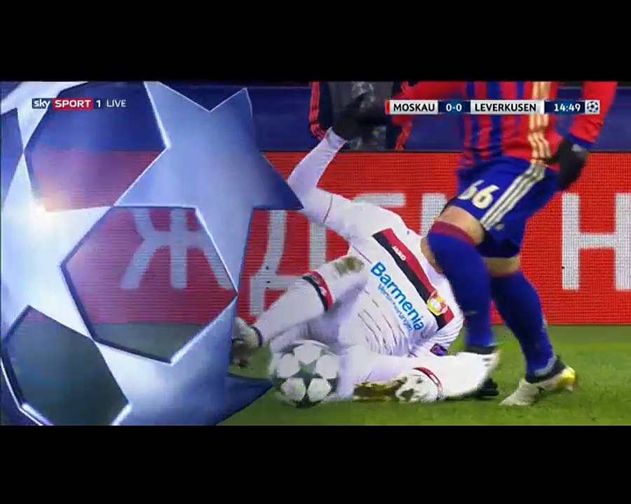 Kevin Volland Goal HD - CSKA Moscow 0-1 Bayer Leverkusen - 22.11.2016 HD