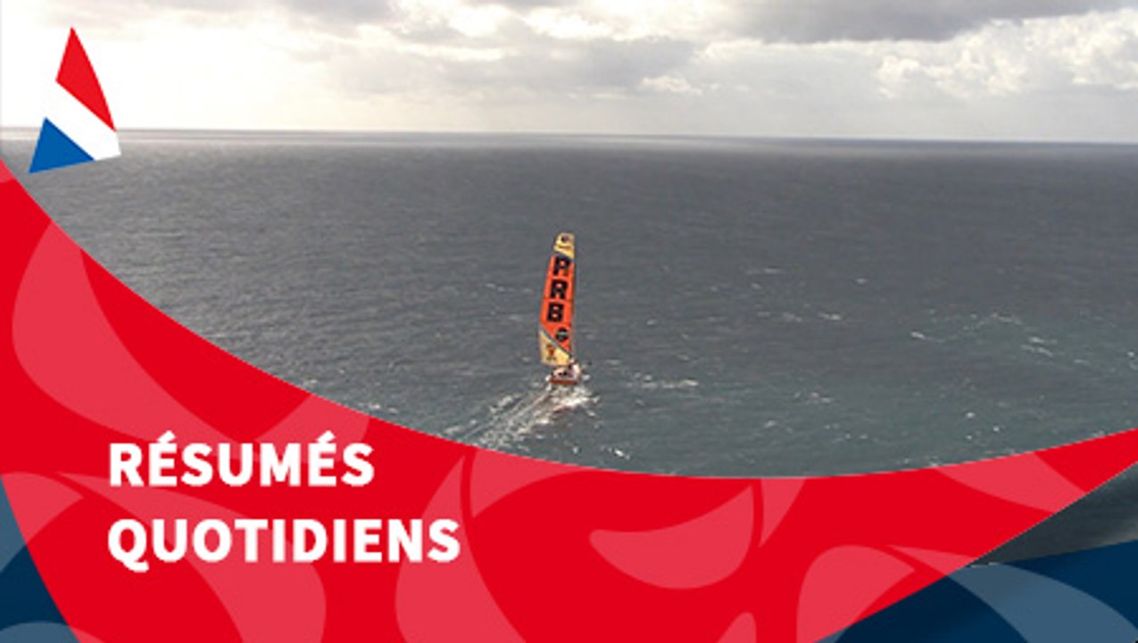 J17 : Abandon de Vincent Riou suite à un choc avec un OFNI / Vendée Globe