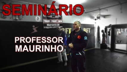 Seminário com Professor Maurinho na academia RFT em Botafogo