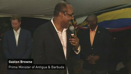 Prince Harry left red-faced when offered Antigua honeymoon