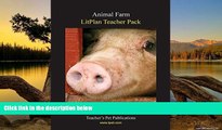 Deals in Books  Animal Farm LitPlan - A Novel Unit, Teacher Guide With Daily Lesson Plans