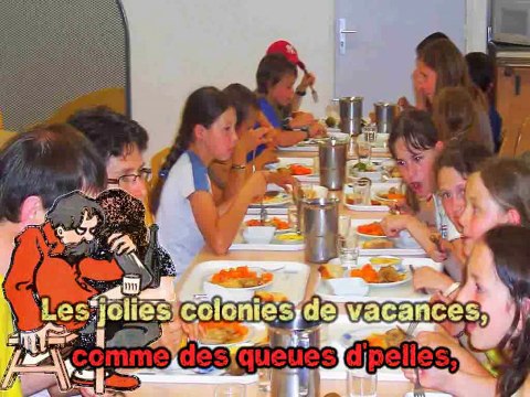Pierre Perret - Les jolies colonies de vacances KARAOKE / INSTRUMENTAL