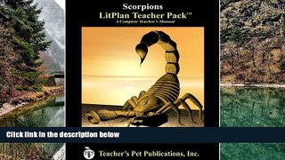 Buy NOW  Scorpions LitPlan - A Novel Unit Teacher Guide With Daily Lesson Plans (LitPlans on CD)