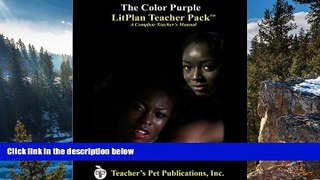 Buy NOW  The Color Purple LitPlan - A Novel Unit Teacher Guide With Daily Lesson Plans (LitPlans