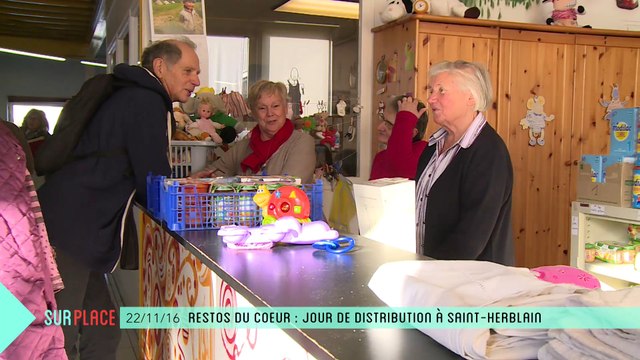 Sur Place aux Restos du coeur de St-Herblain (1/2)