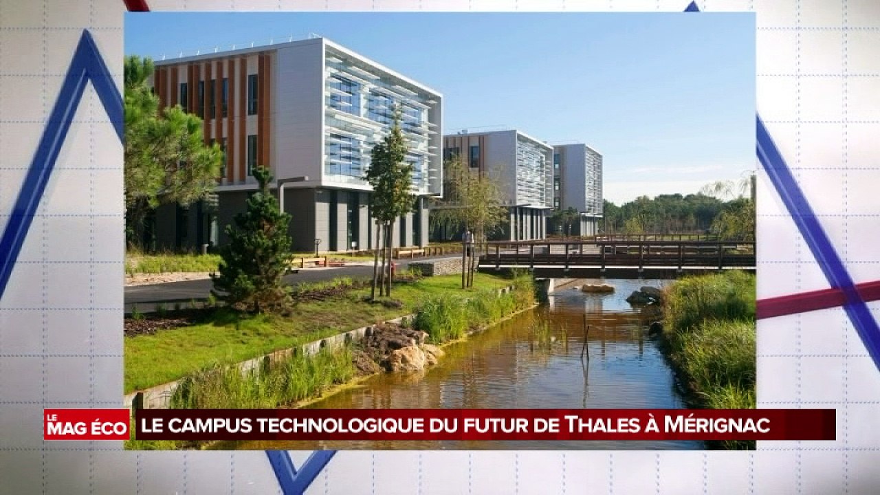 Le mag Eco avec Pierre Emmanuel Raux, directeur de projet du campus de Thalès