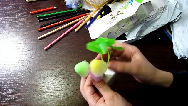 Распаковка посылки из Китая. 3 LEDS Mushroom Night Light Bed Lamp Home Illumination Light