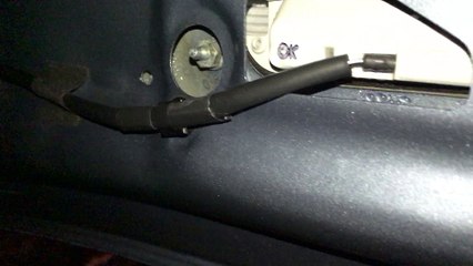 Daihatsu Copen - water leak into boot via rear stop light