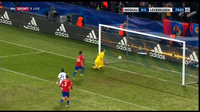 Bibras Natcho Goal HD - CSKA Moscow 1-1 Bayer Leverkusen - 22.11.2016 HD