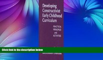 Big Sales  Developing Constructivist Early Childhood Curriculum: Practical Principles and