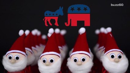 Santa Claus In Trouble For Being Partisan