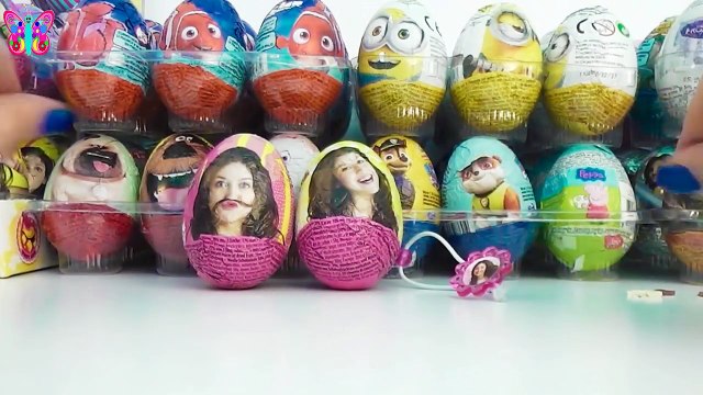3 Huevos sorpresa de soy luna en español nuevos de chocolate con cosas sorpresa videos de 2016 4k