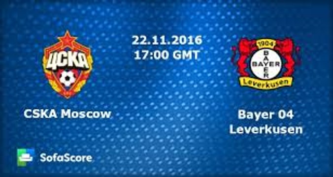 All Goals HD - CSKA Moscow 1-1 Bayer Leverkusen 22.11.2016 HD