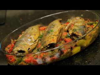 ماكريل بزيت الزيتون والليمون | الشيف شربيني