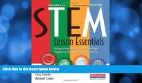 Buy NOW  STEM Lesson Essentials, Grades 3-8: Integrating Science, Technology, Engineering, and