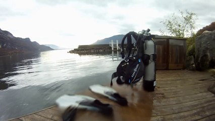 Plongée sous-marine au Lac du Bourget - Falaises de Châtillon