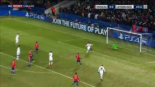 Kevin Volland Goal - CSKA Moscow 0-1 Bayer Leverkusen - 22.11.2016 HD