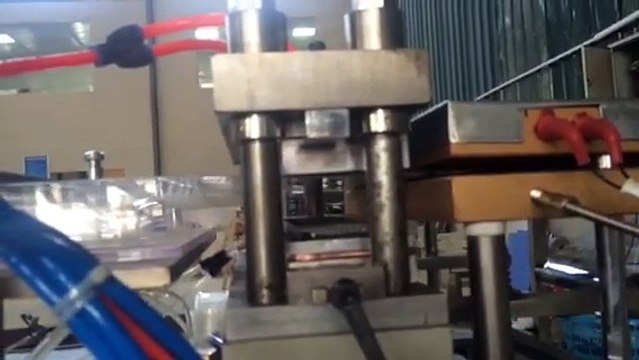 Automatic Mini 3 Station thermoforming machine for PET, PVC, PS