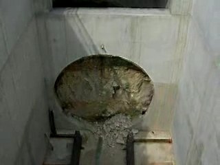 Arrivée du tunnelier à la centrale d'Alençon