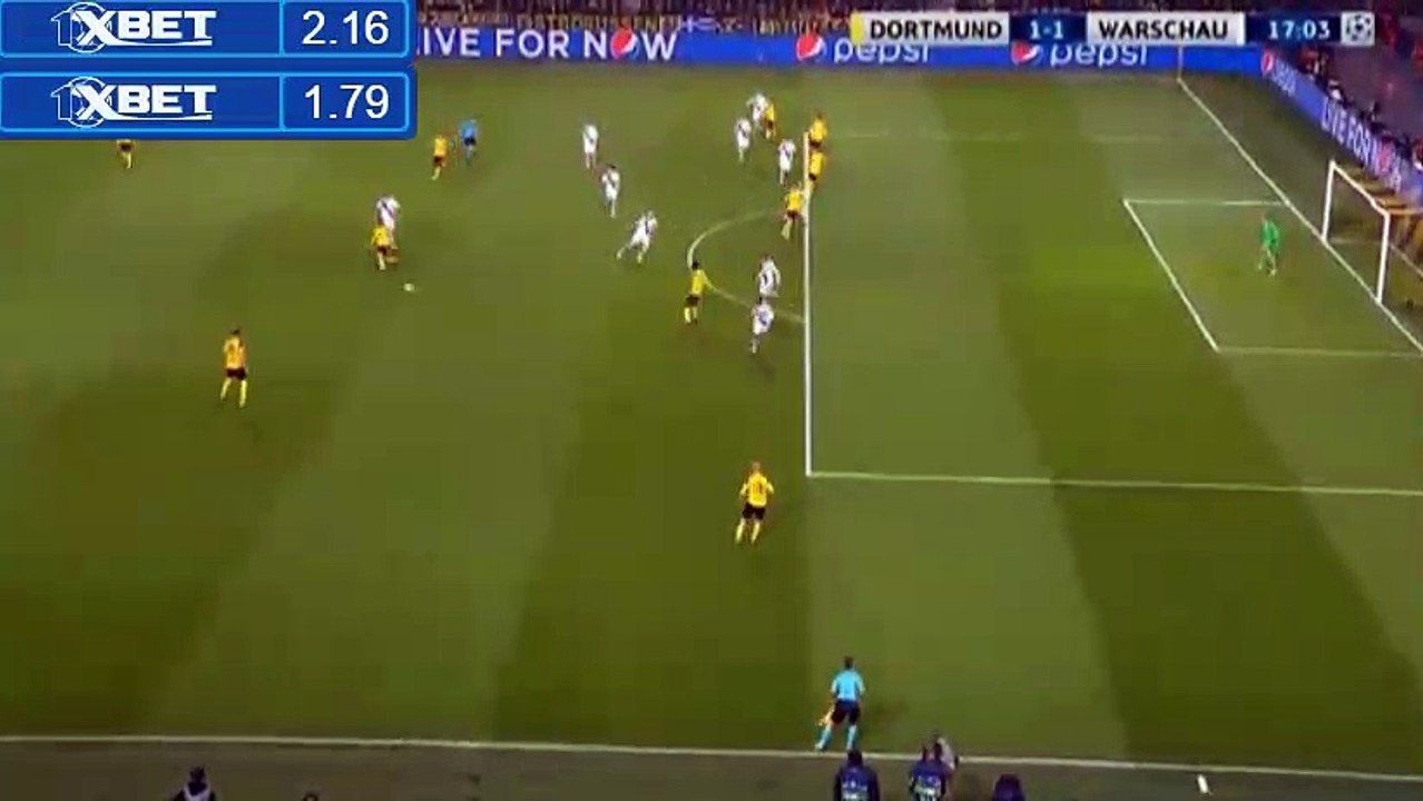 Shinji Kagawa Goal HD - Borussia Dortmund 1-1 Legia Warszawa - 22.11.2016 HD