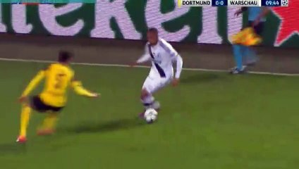 Aleksandar Prijovic Goal - Dortmund 0 - 1 Legia Warsaw 22-11-2016 HD