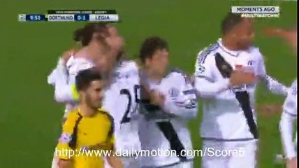 Aleksandar Prijovic Goal Dortmund 0 - 1 Legia CL 22-11-2016