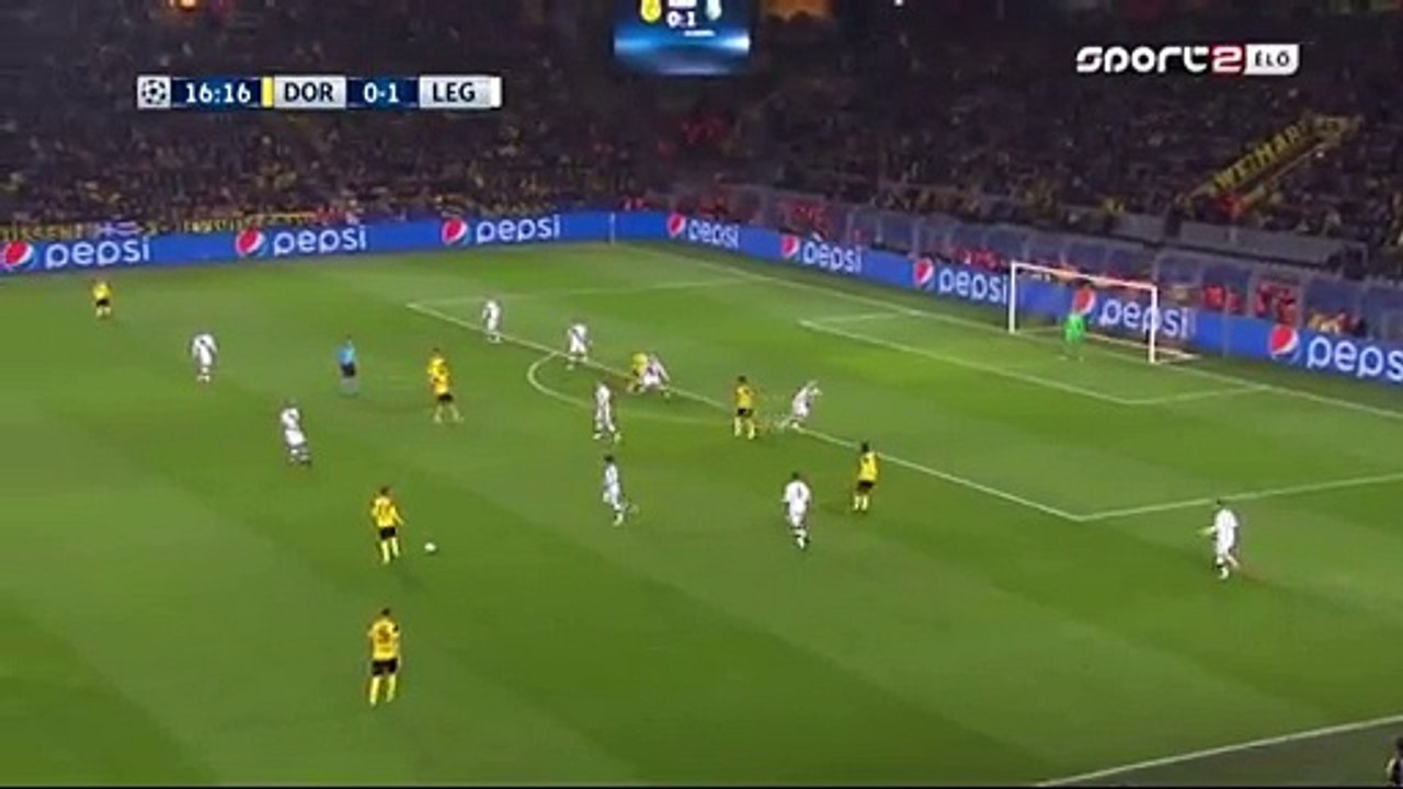 Shinji Kagawa Goal HD - Borussia Dortmund 1-1 Legia Warszawa - 22.11.2016 HD