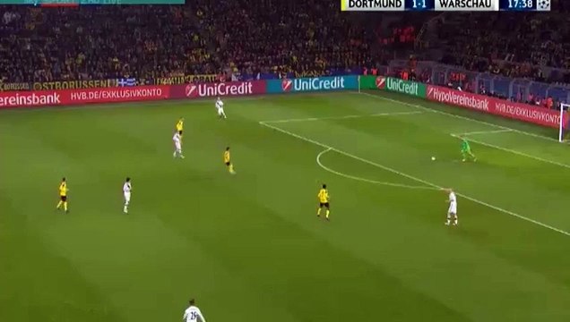 Shinji Kagawa Second Goal HD - Dortmund 2 - 1 Legia Warsaw 22-11-2016 HD