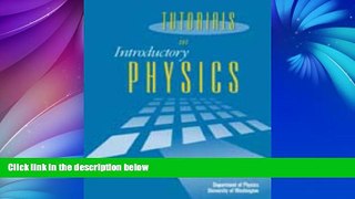 Big Sales  Tutorials in Introductory Physics  Premium Ebooks Best Seller in USA