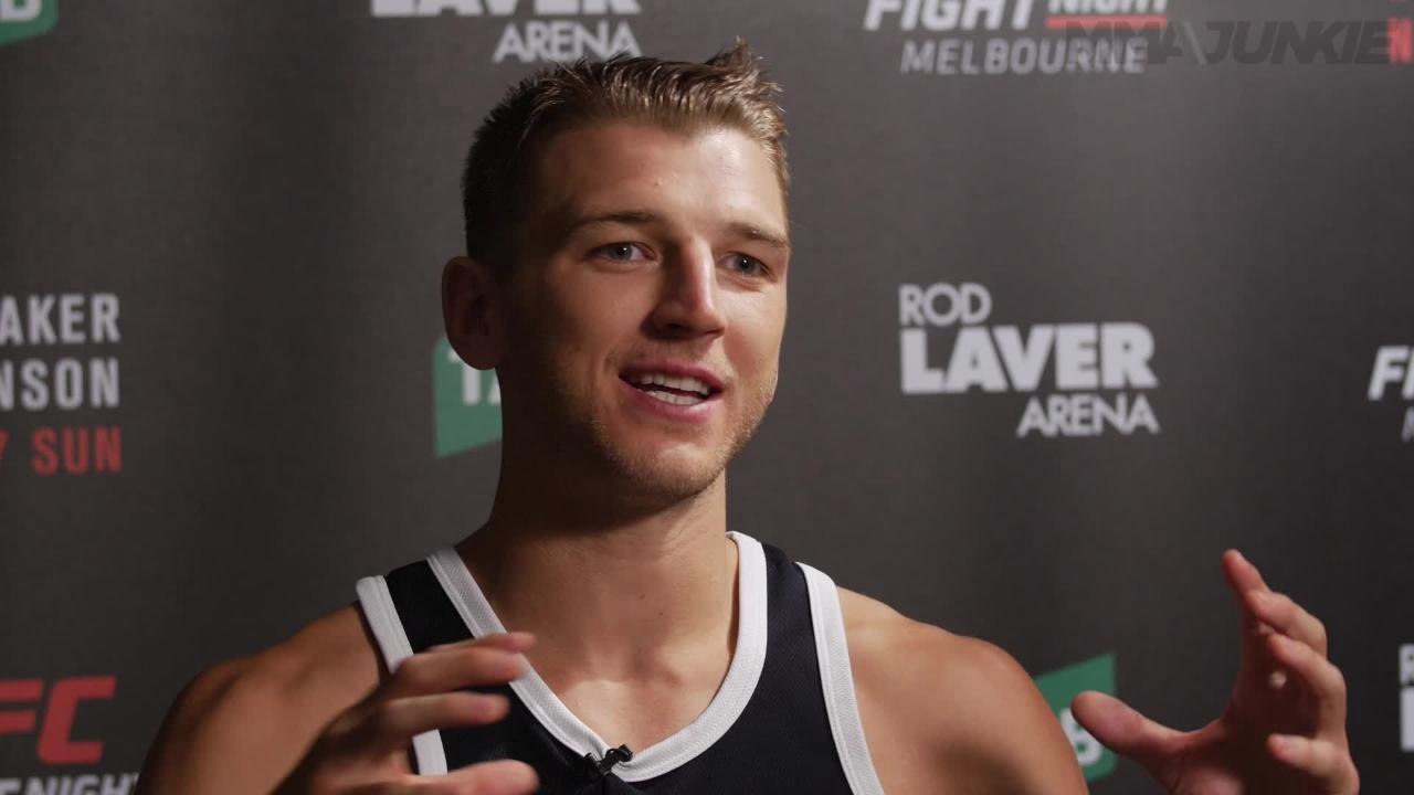 Dan Hooker full pre-fight interview at UFC Fight Night 101
