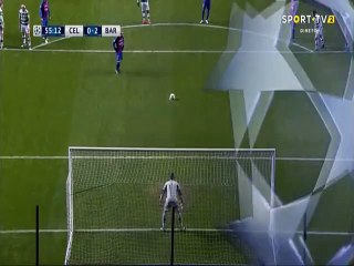 Messi - Penalty Goal - Celtic 0-2 Barcelona - 23.11.2016