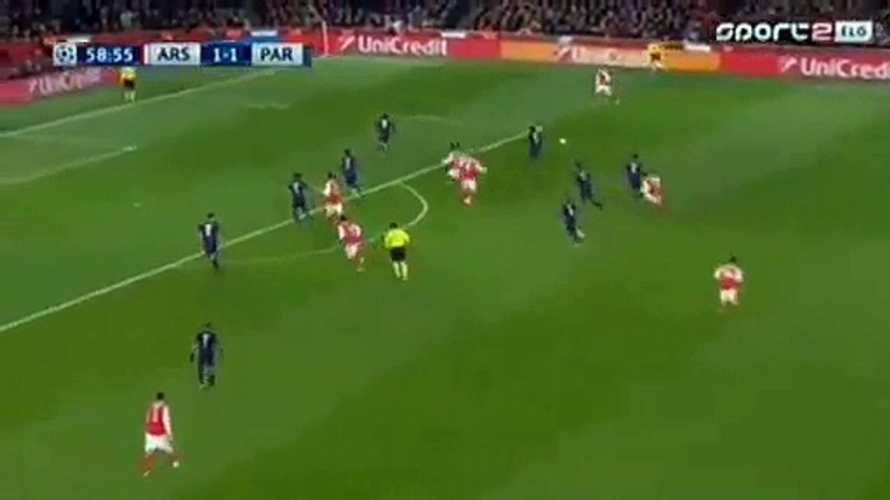Marco Verratti Goal HD - Arsenal 2-1 PSG 23.11.2016 HD