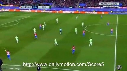 Antoine Griezmann Goal Atletico Madrid 2 - 0 PSV CL 23-11-2016
