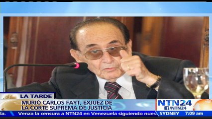 Argentina despide al exjuez de la Corte Suprema Carlos Fayt, fallecido a los 98 años