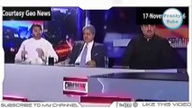 See How Badly Dr Aamir Liaqat Hussain Grilling Hamid Mir in His New Show | New Video 2016 |